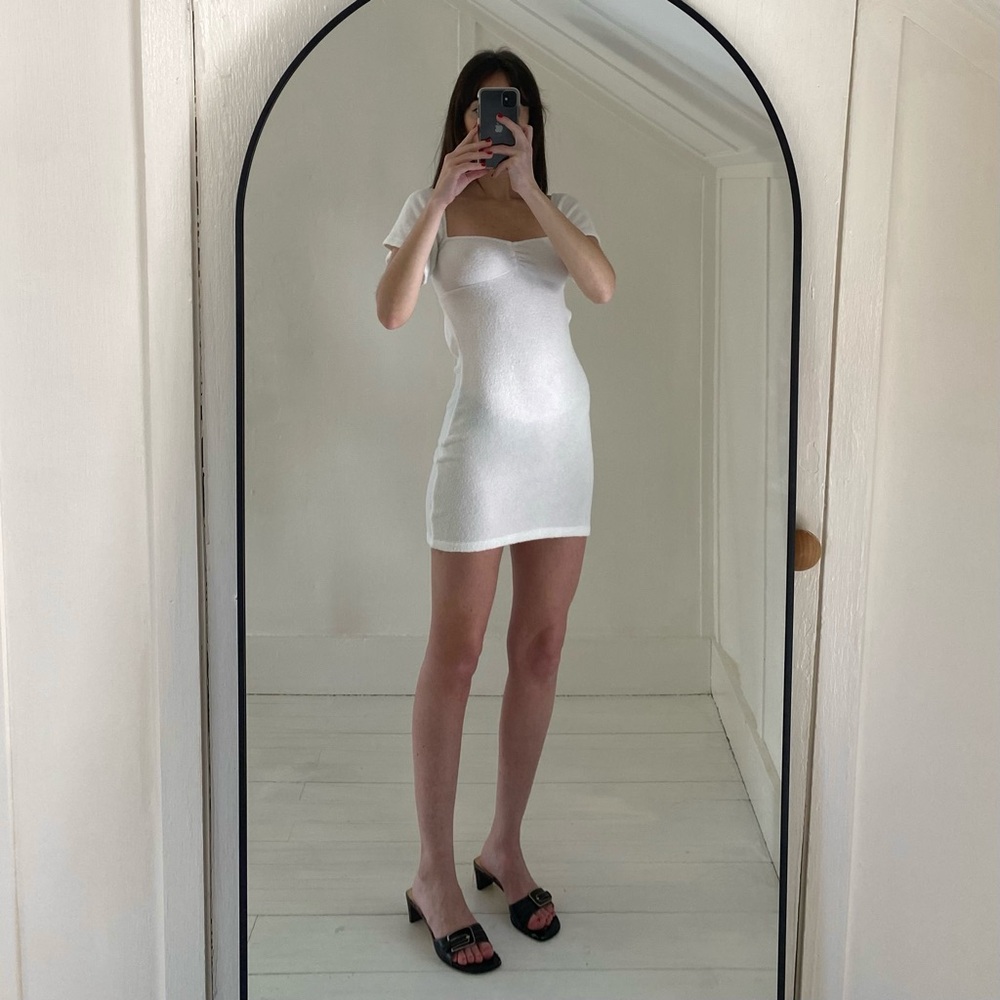 Buci NYC Orchard Terrycloth Mini Dress
